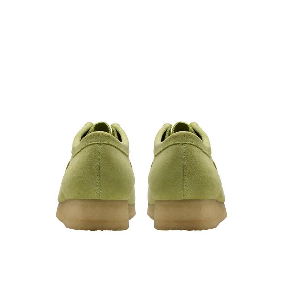 NWT Clarks Men\'s Wallabee Oxford Pale Lime Suede 12 Medium main image 7